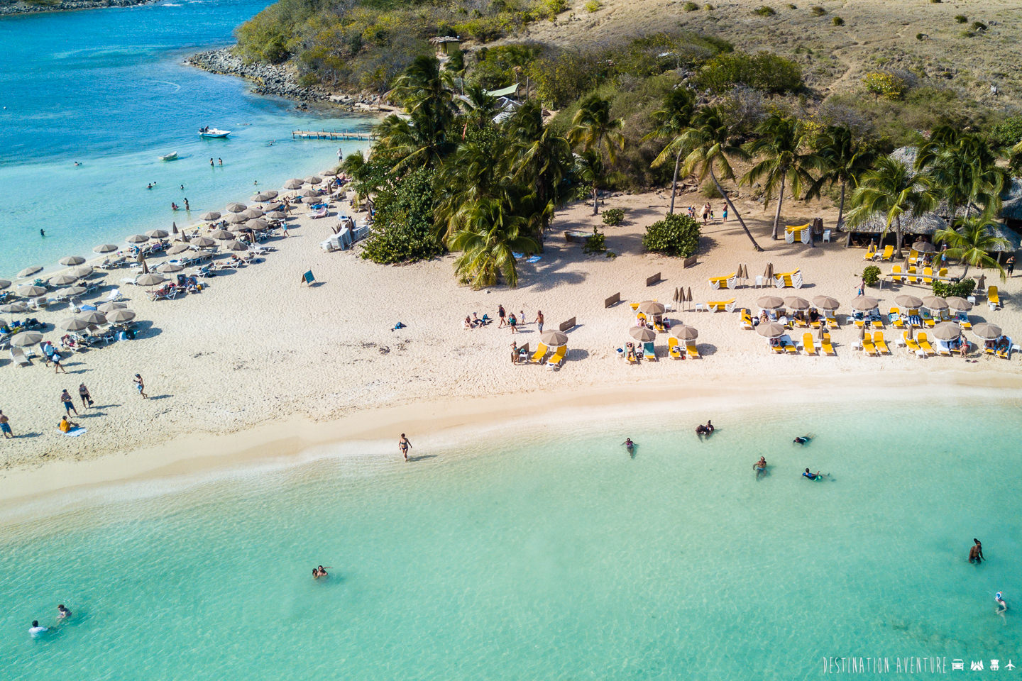Boat trip around St. Maarten to discover beaches and paradisiacal islands
