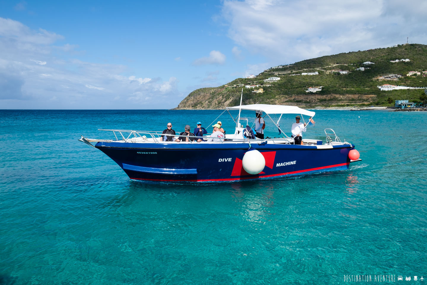 Deux jours de surprenantes plongées sous-marines à Saint-Martin dans les Caraïbes