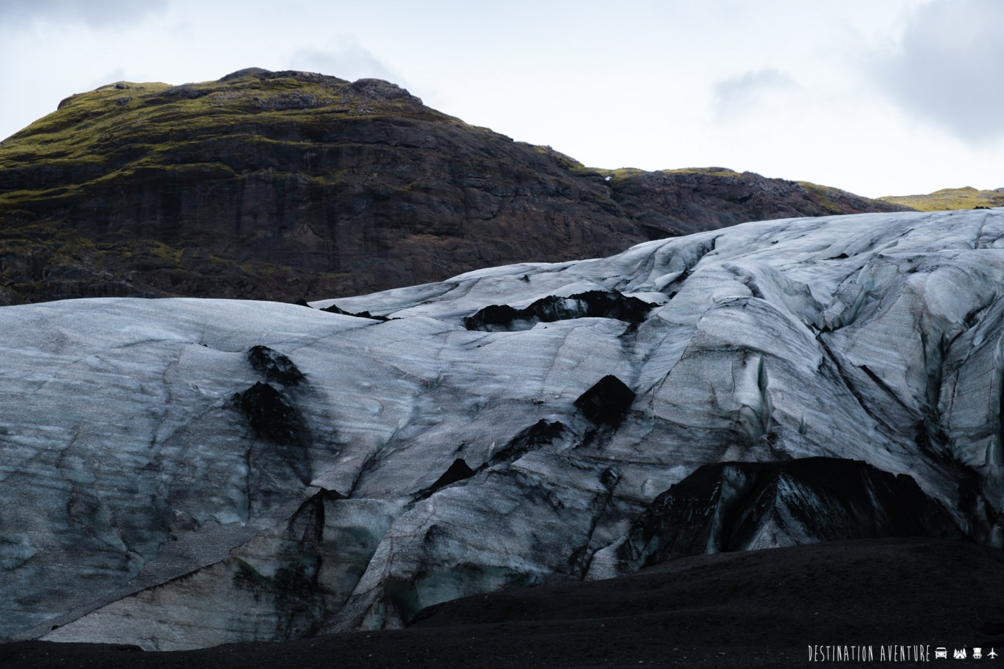 Journée épique de randonnée et d'escalade de glacier en Islande